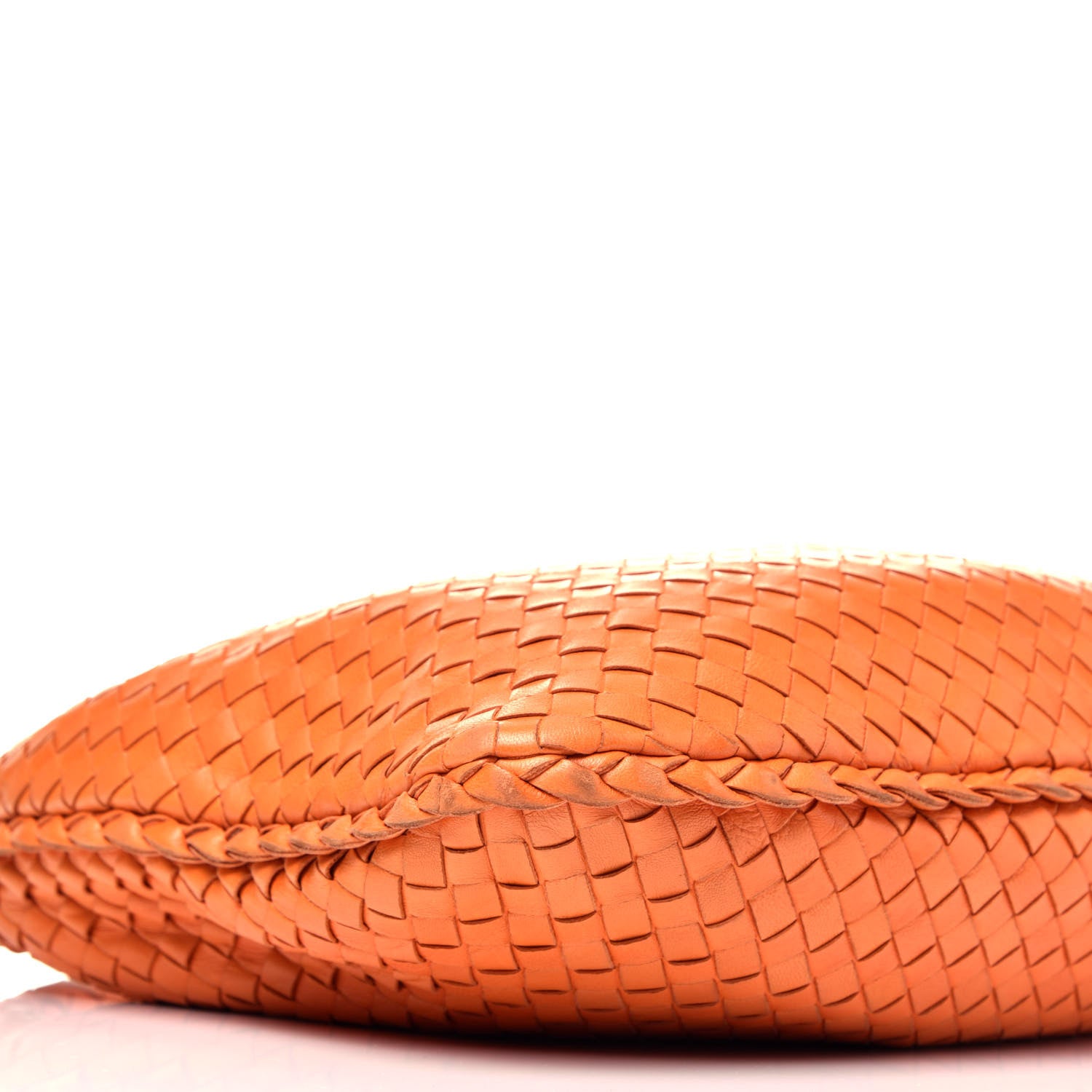 Bottega Veneta Nappa Intrecciato Medium Veneta Hobo Orange 9 of 10