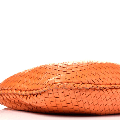 Bottega Veneta Nappa Intrecciato Medium Veneta Hobo Orange 9 of 10