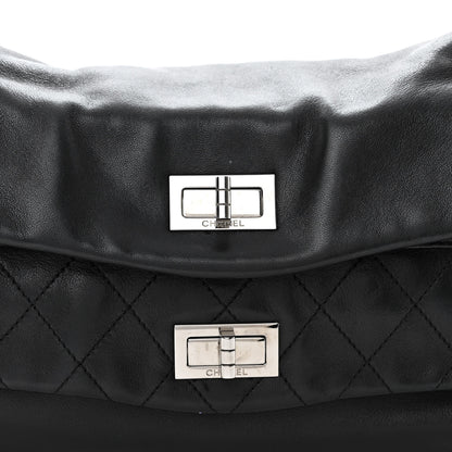 Chanel Lambskin Jumbo Mademoiselle Double Flap Black 8 of 11