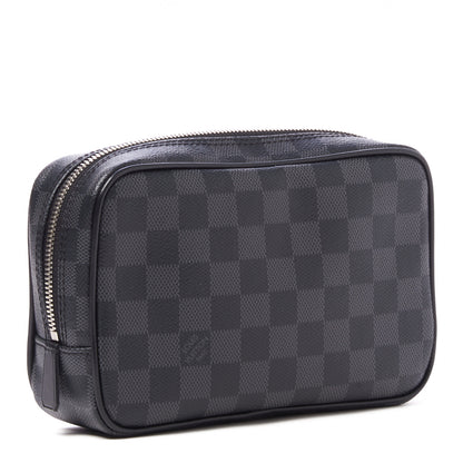 Louis Vuitton Damier Graphite Toilet Pouch PM 2 of 7