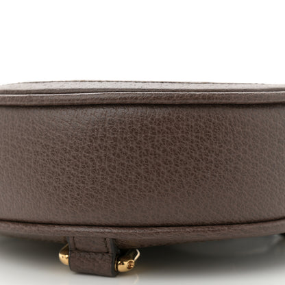 Gucci GG Supreme Monogram Web Mini Ophidia Round Backpack Brown 9 of 11
