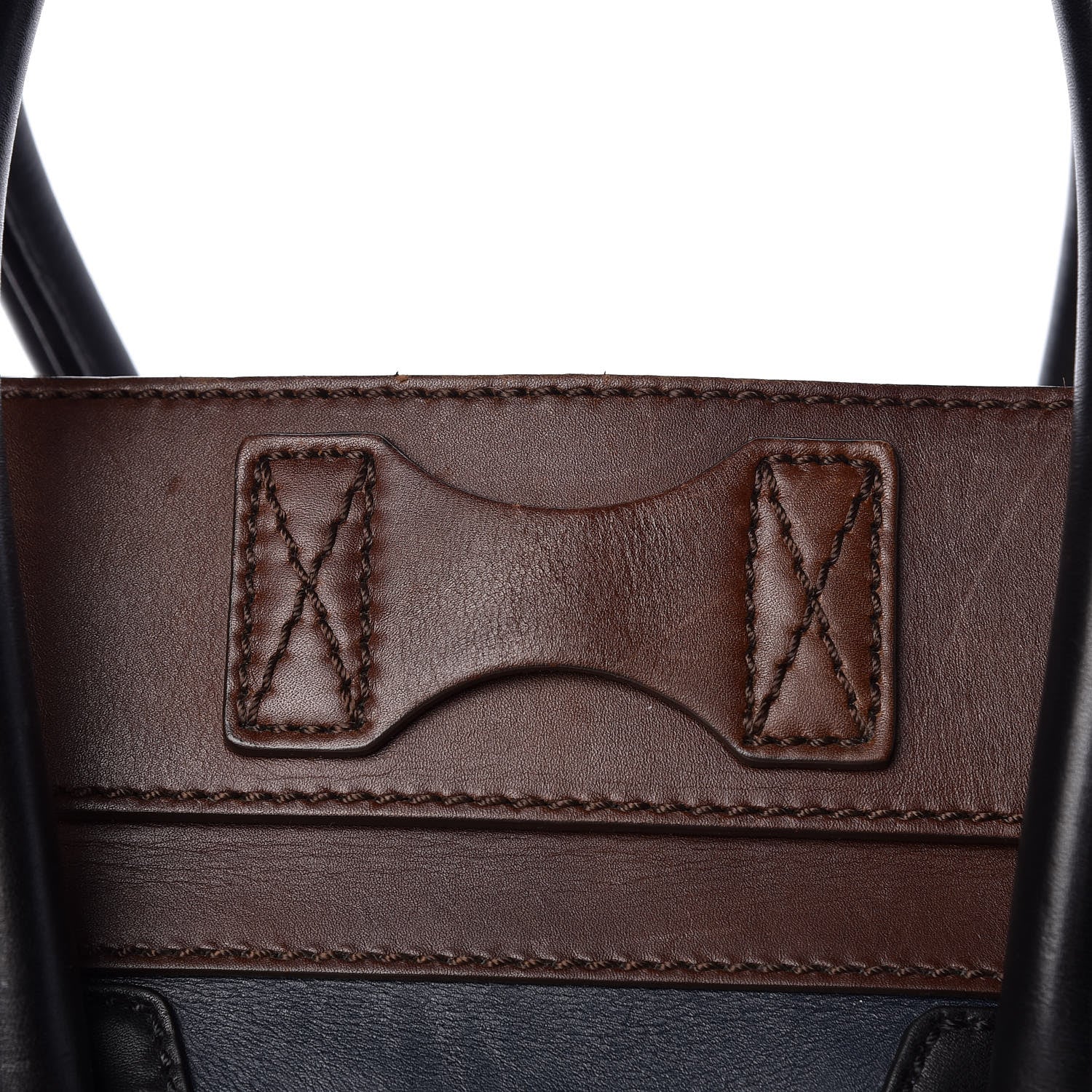 Celine Smooth Calfskin Mini Tri-Color Luggage Navy 12 of 17