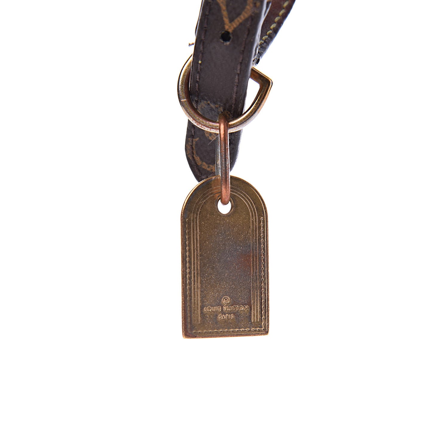 Louis Vuitton Monogram Baxter Dog Collar PM 6 of 13