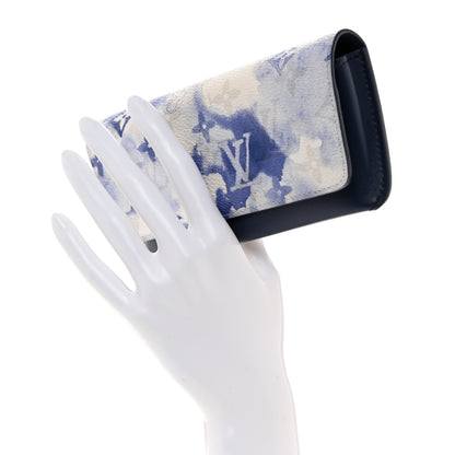 Louis Vuitton Monogram Watercolor Woody Glasses Case Blue 2 of 6