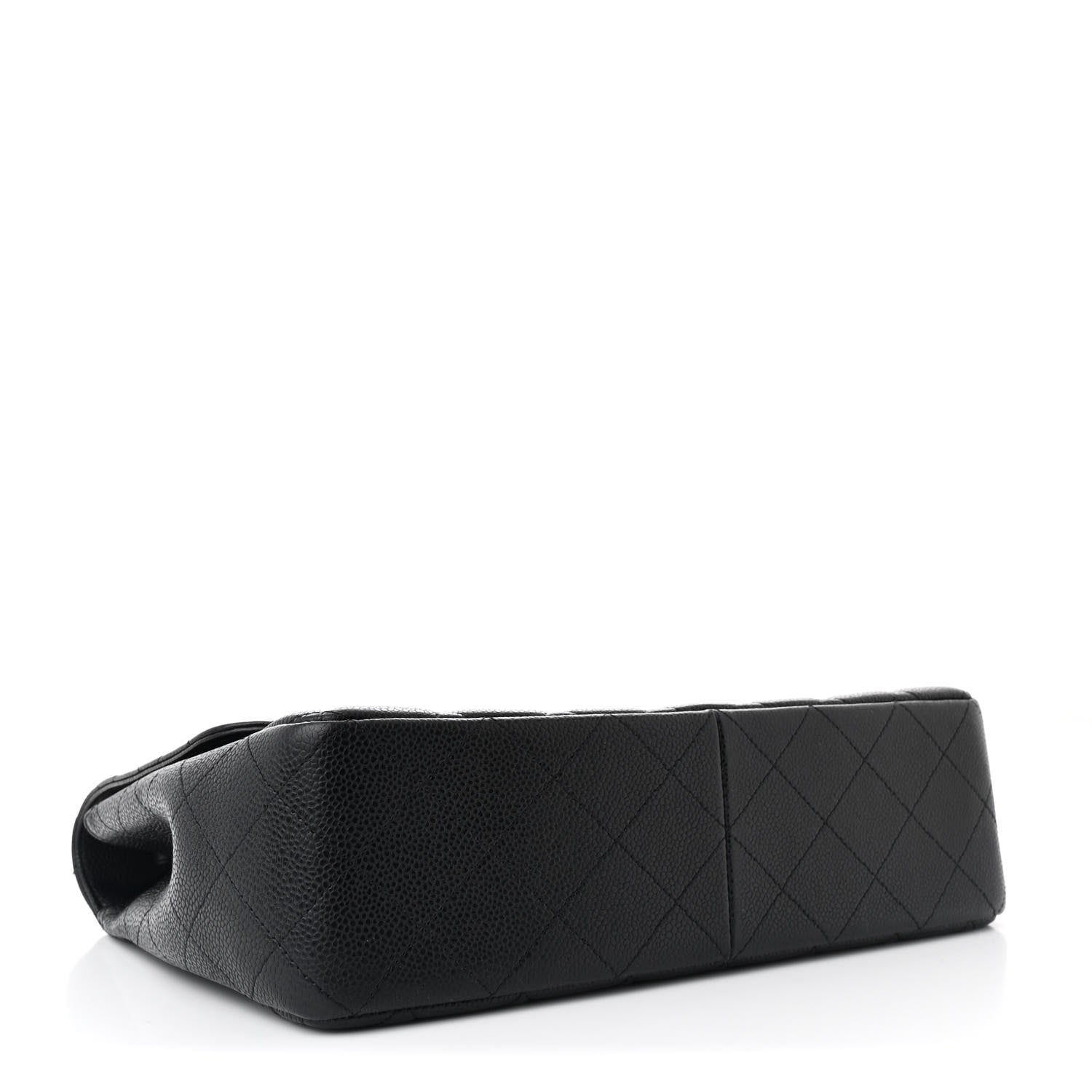 Chanel Caviar Quilted Jumbo Single Flap Black 4 of 11