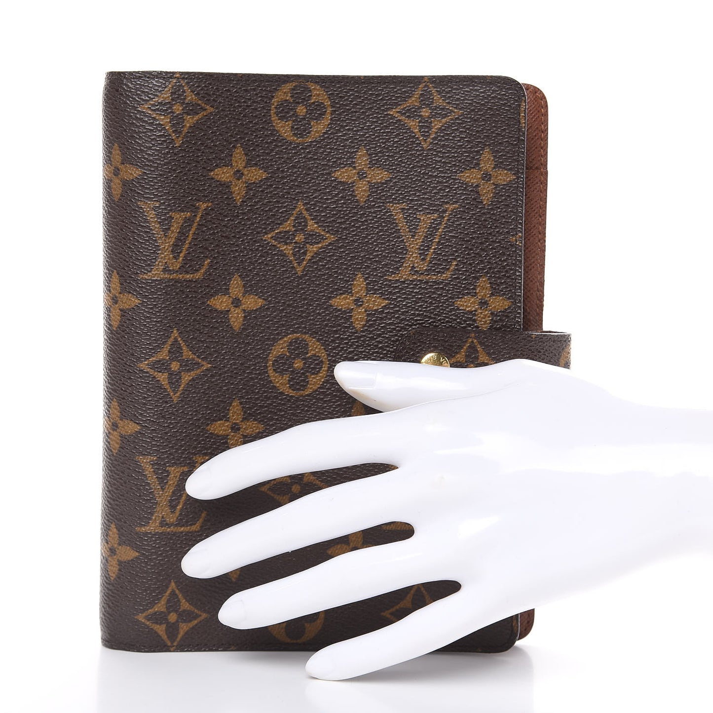 Monogram Medium Ring Agenda Cover