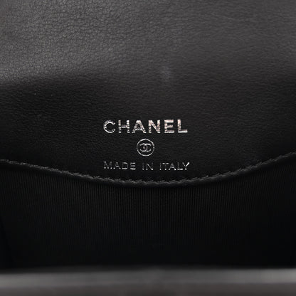 Chanel Lambskin Quilted Trunk Bag Black 6 of 11