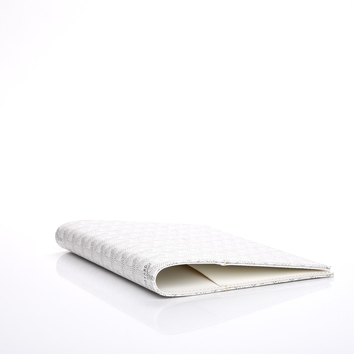 Goyardine Agenda Cover White