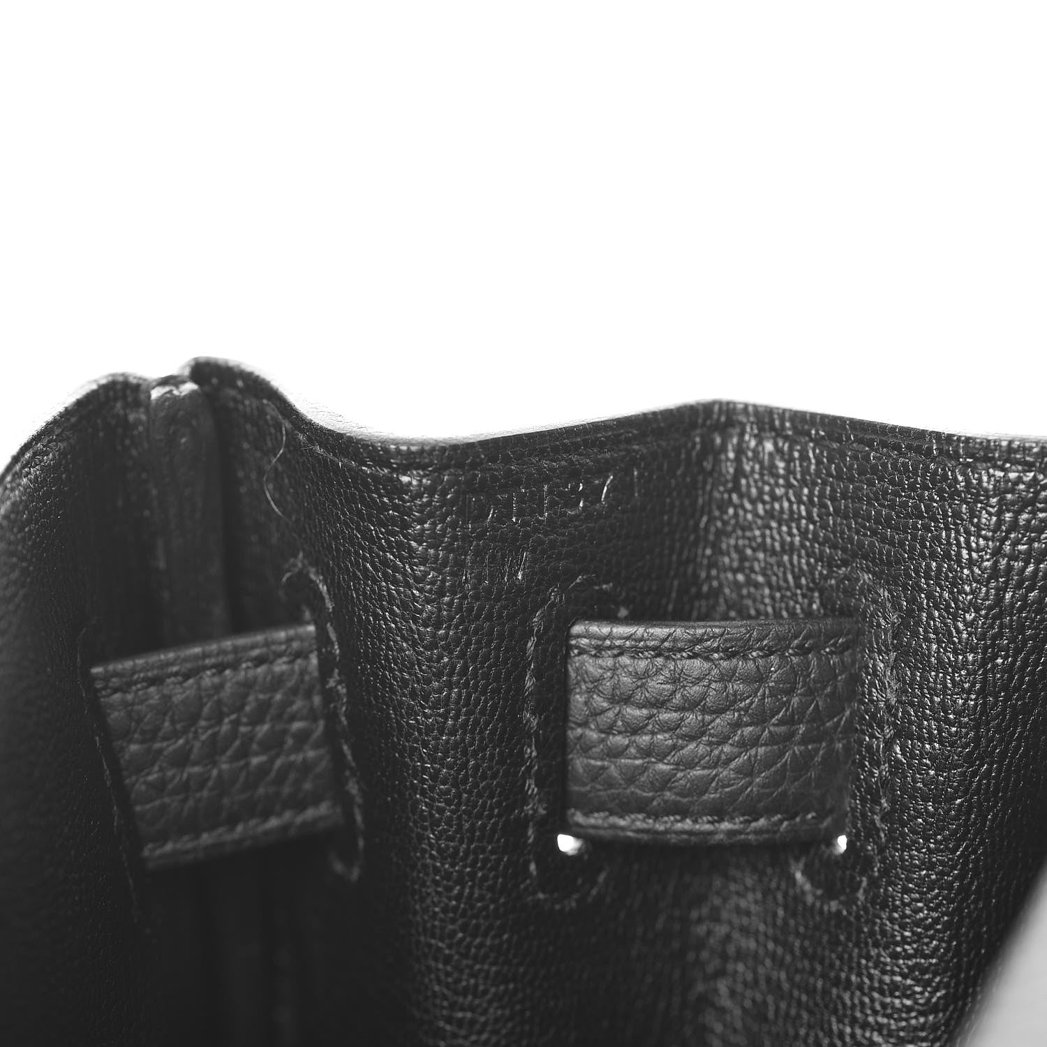 Hermes Togo Kelly Retourne 28 Black 7 of 37