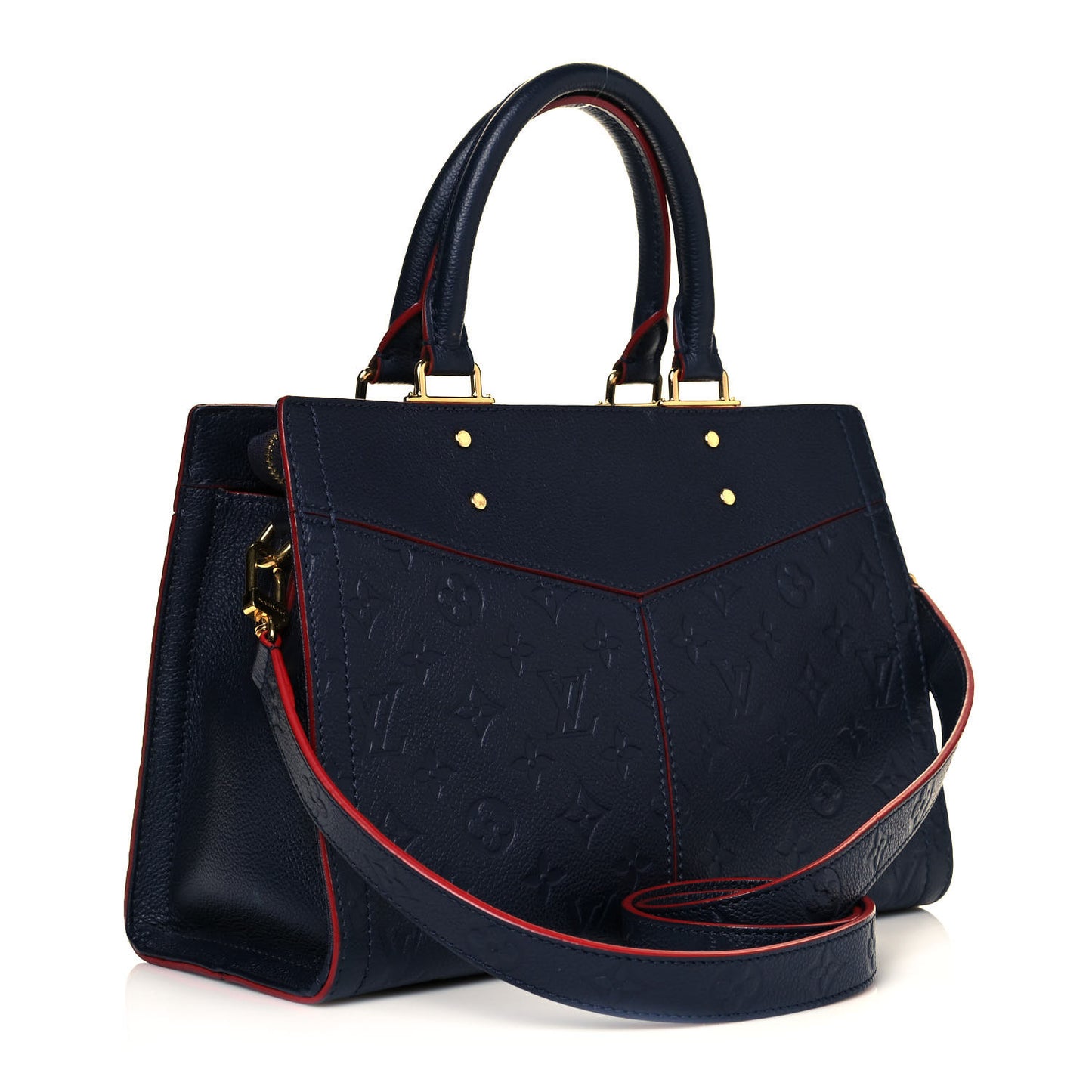 Empreinte Sully PM Marine Rouge