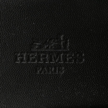 Hermes Nappa Lagune Sandals 38 Black 8 of 9