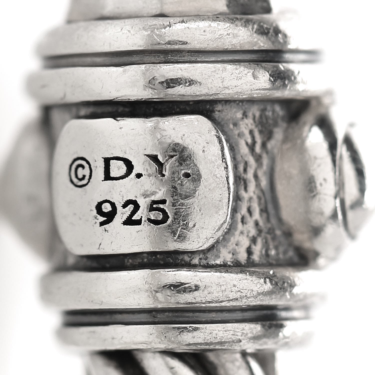 David Yurman Sterling Silver 5mm Renaissance Bracelet 4 of 5