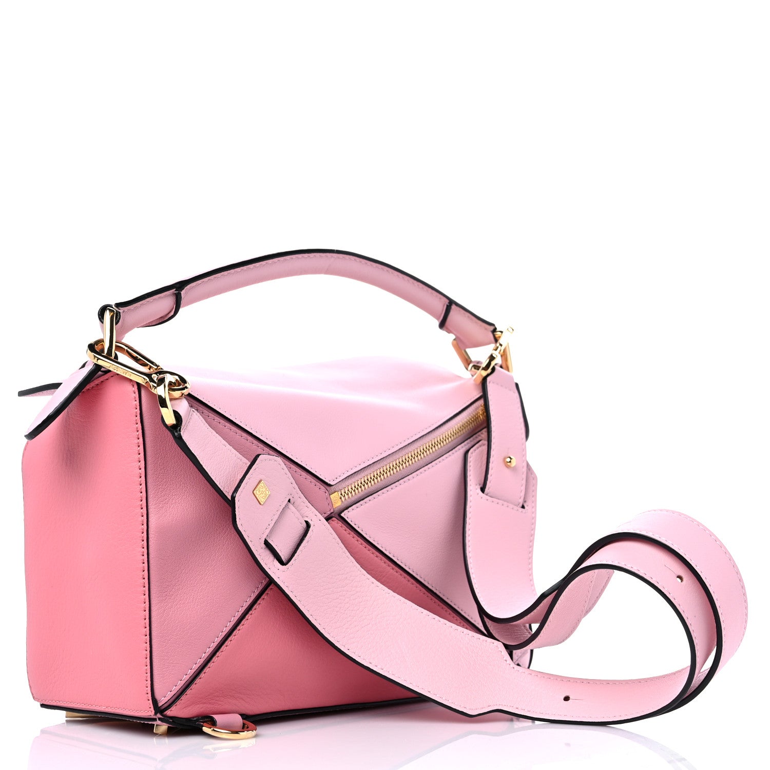 Loewe Calfskin Small Puzzle Bag Rosa 3 of 8