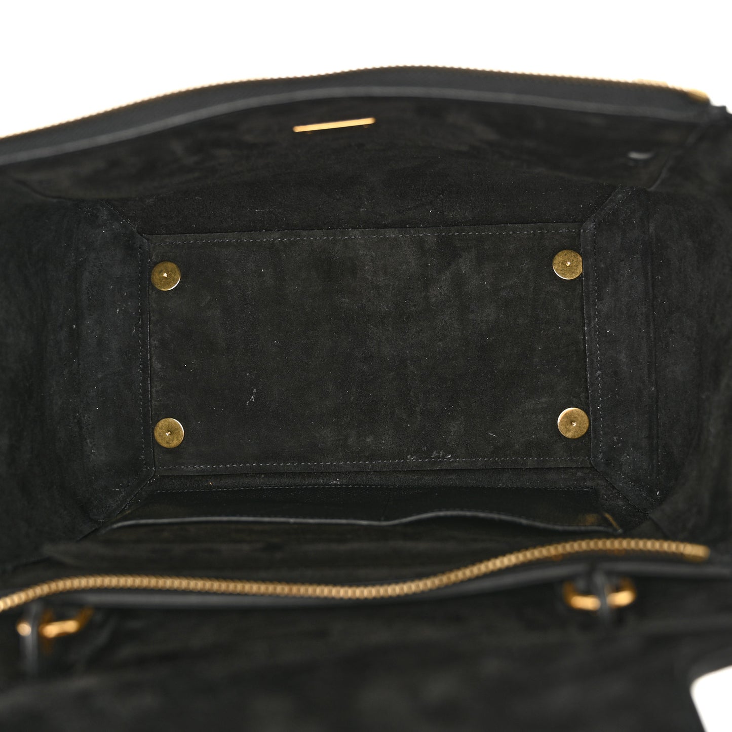 Grained Calfskin Mini Belt Bag Black