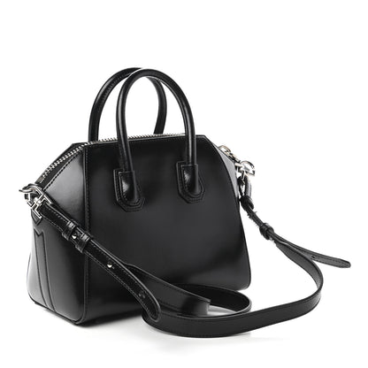 Givenchy Shiny Lord Calfskin Mini Antigona Black 3 of 10