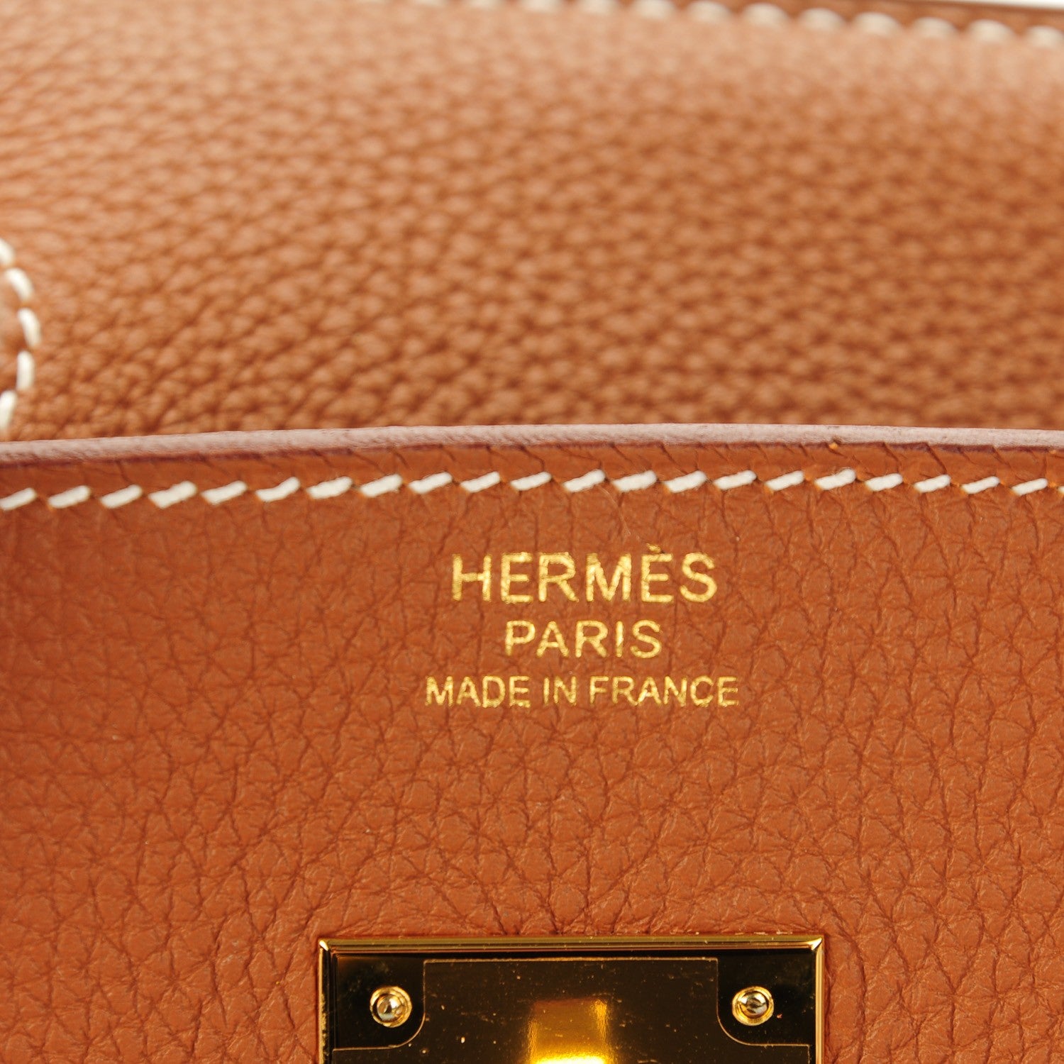 Hermes Togo Birkin 30 Gold 9 of 23