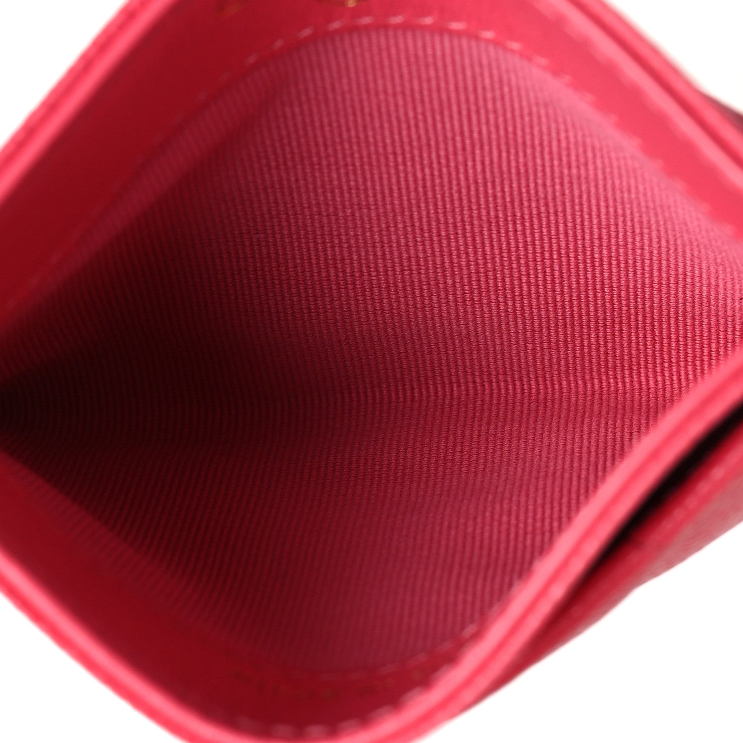 Chanel Caviar Quilted Card Holder Pink 5 of 9