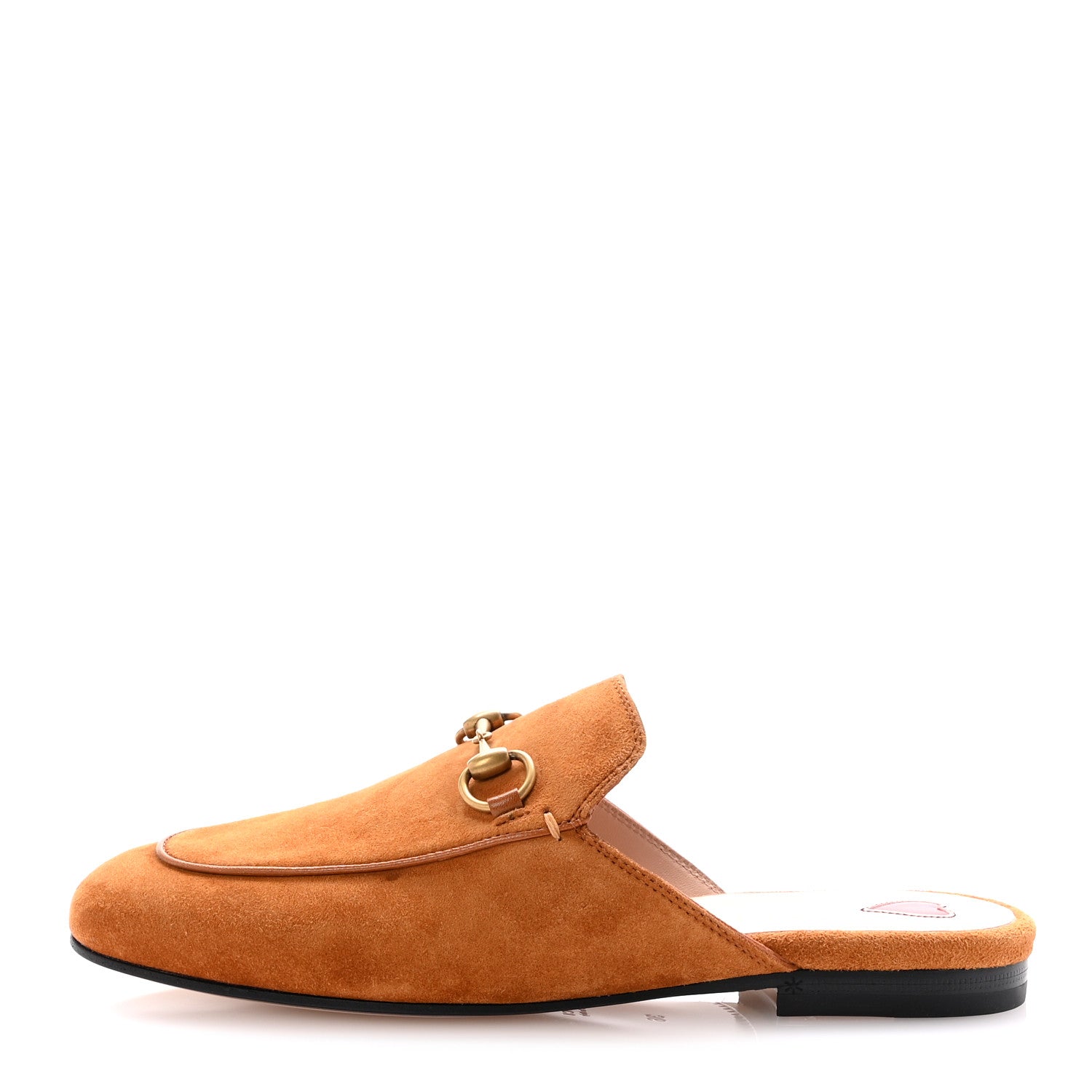 Gucci Suede Cachemire Malaga Kid Womens Princetown Slippers 36 Blondie Cognac 1 of 9