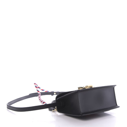 Gucci Calfskin Mini Sylvie Top Handle Bag Black 4 of 9