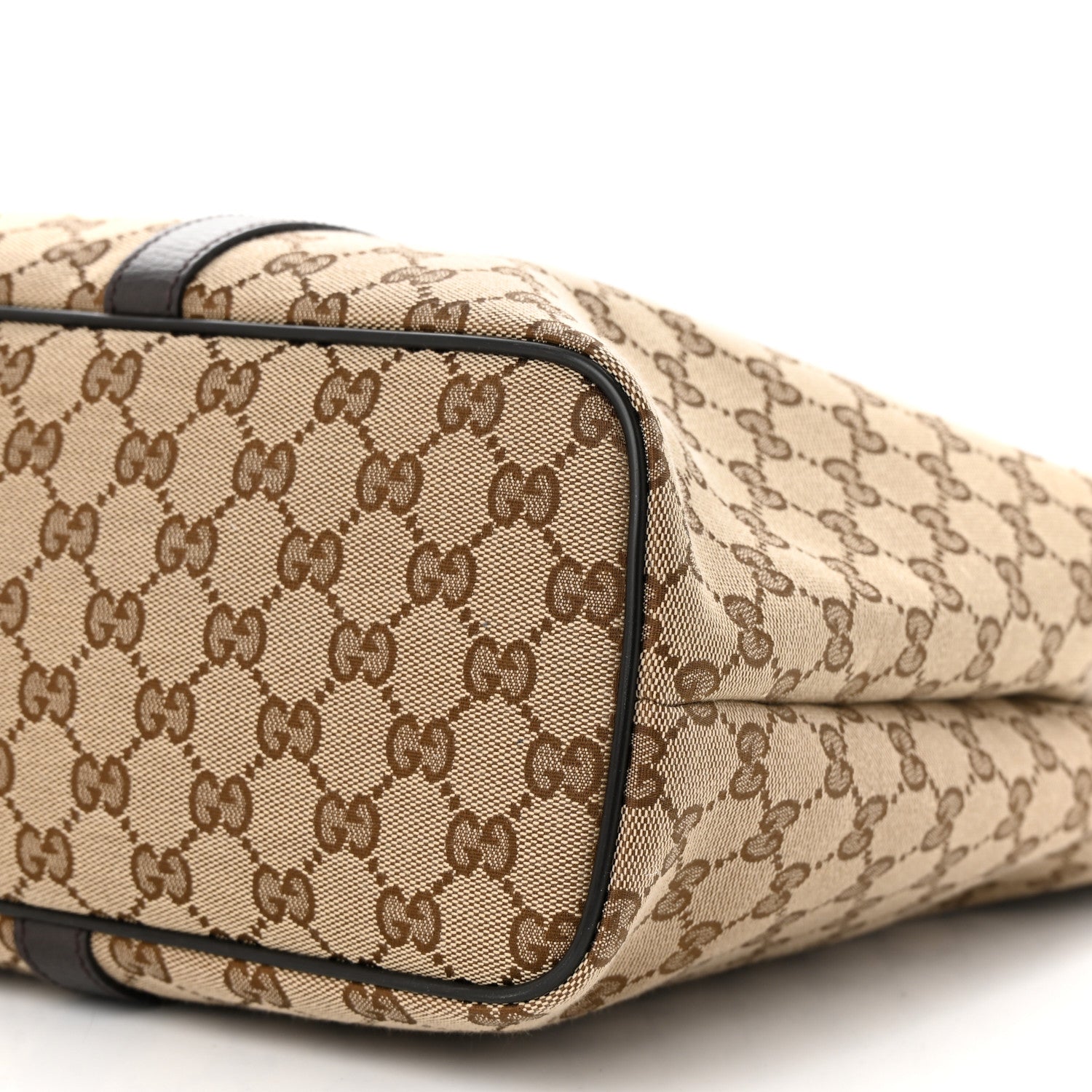 Gucci GG Monogram Large Joy Tote Bag Dark Brown 11 of 11