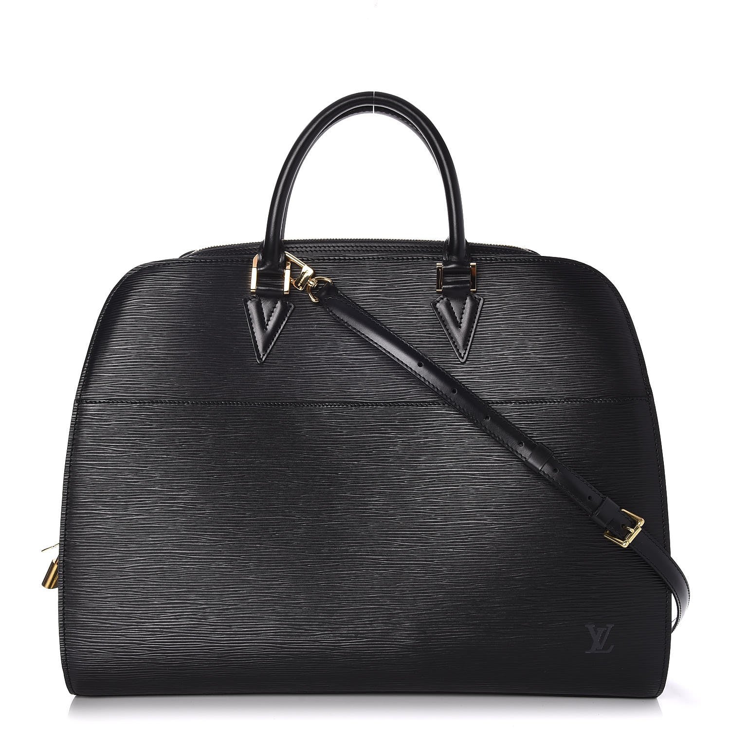 Louis Vuitton Epi Sorbonne PM Briefcase Black 1 of 8