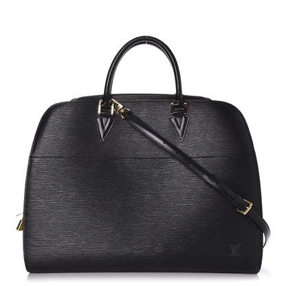Louis Vuitton Epi Sorbonne PM Briefcase Black 1 of 8