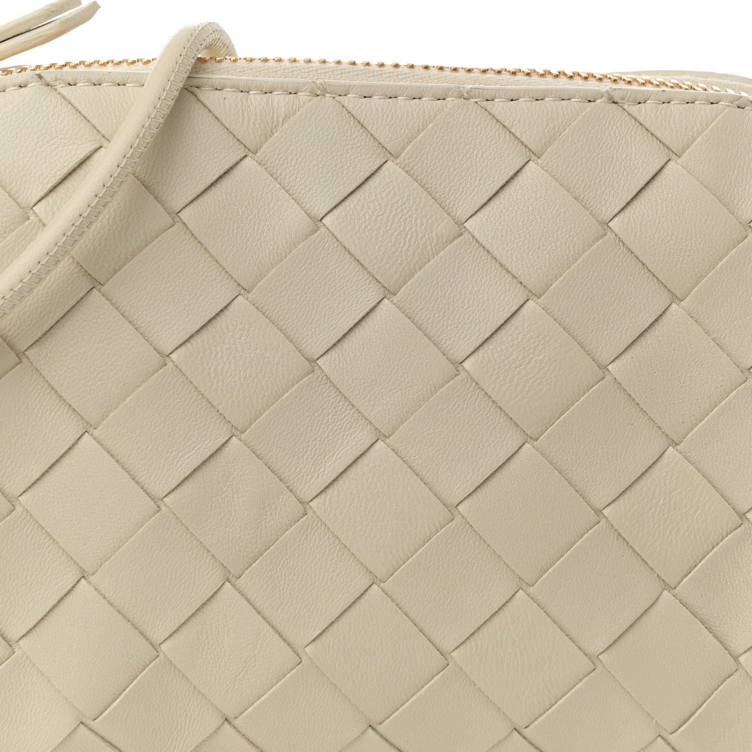 Bottega Veneta Nappa Intrecciato Concert Pouch Sea Salt 8 of 10