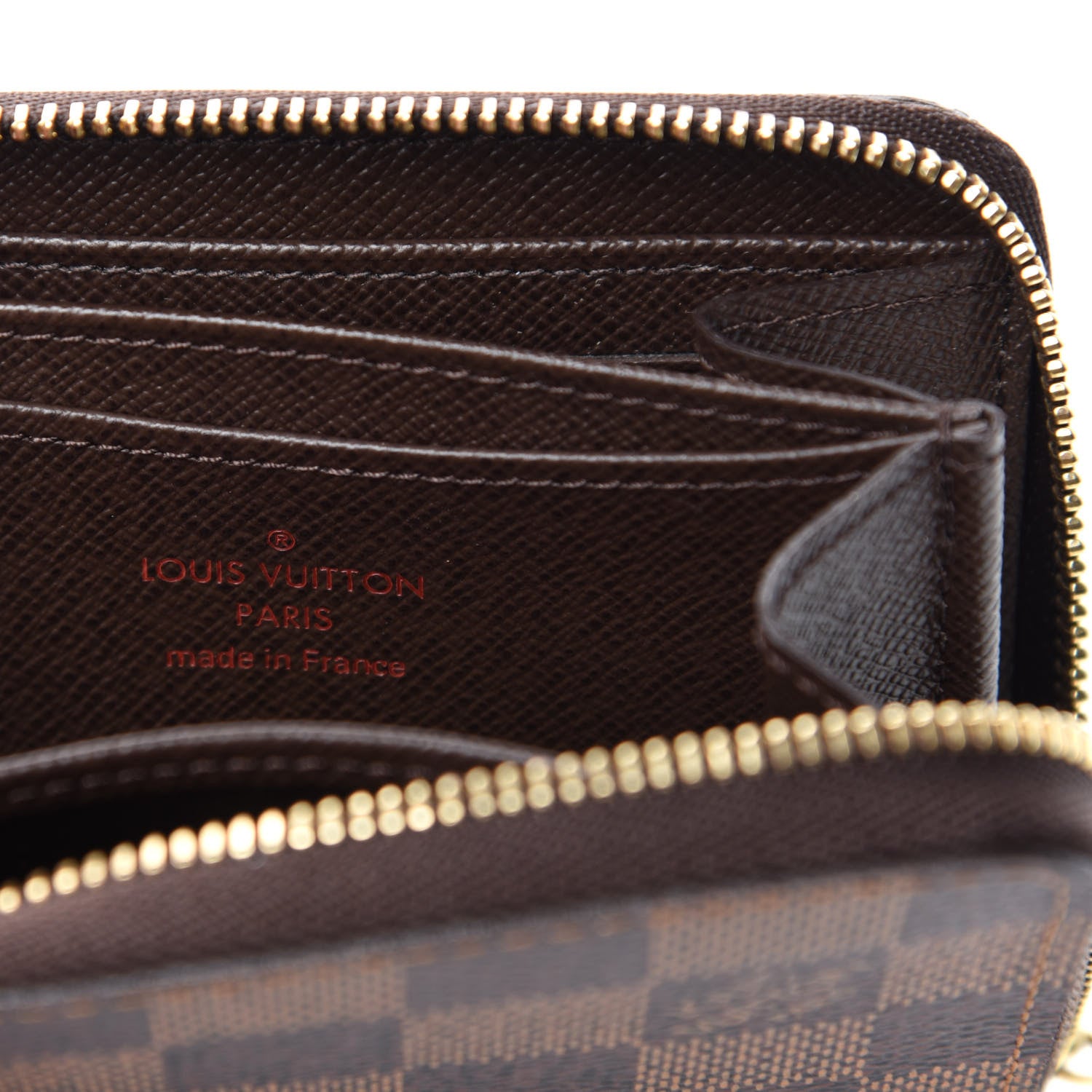 Louis Vuitton Damier Ebene Zippy Coin Purse 6 of 8