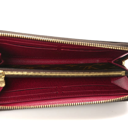 Louis Vuitton Monogram Clemence Wallet Fuchsia 5 of 9