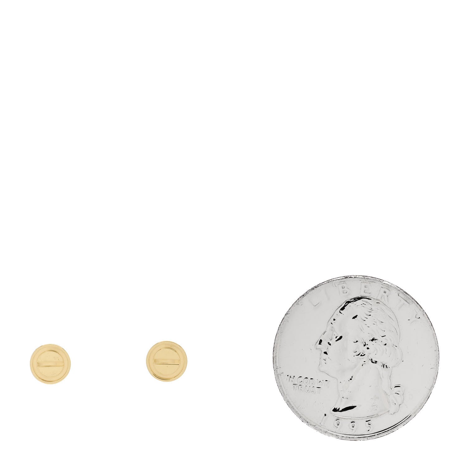 Cartier 18K Yellow Gold LOVE Earrings 2 of 5