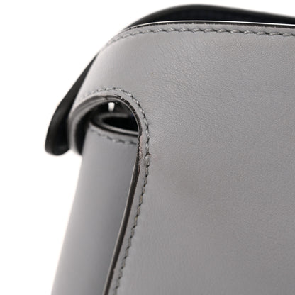 Fendi Vitello Tahiti Burro Large Peekaboo Iconic Essentially Satchel Ardesia Dark Blue 13 of 15