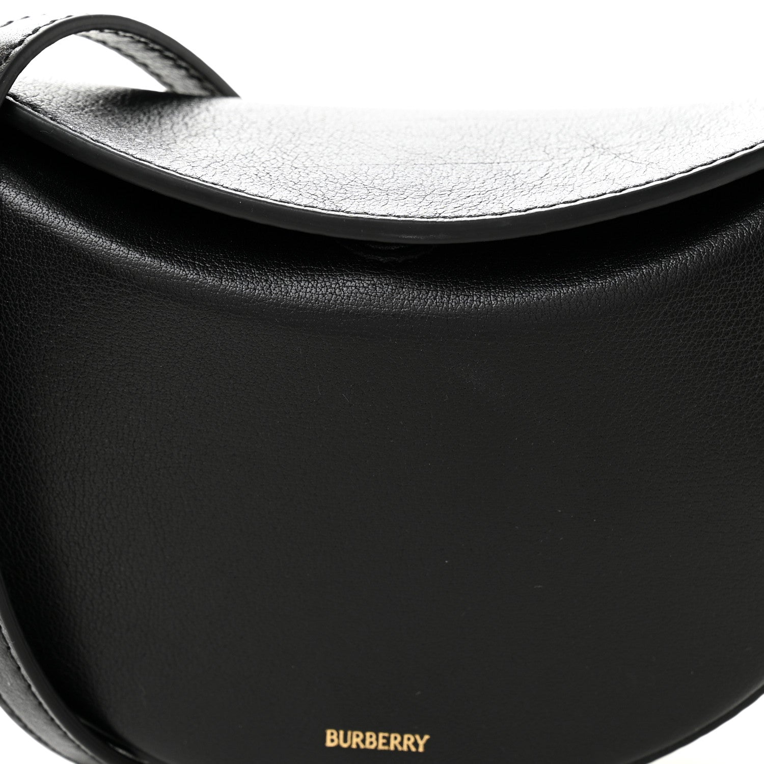 Burberry Lambskin Bridle Calfskin Runway Clutch Black 8 of 10