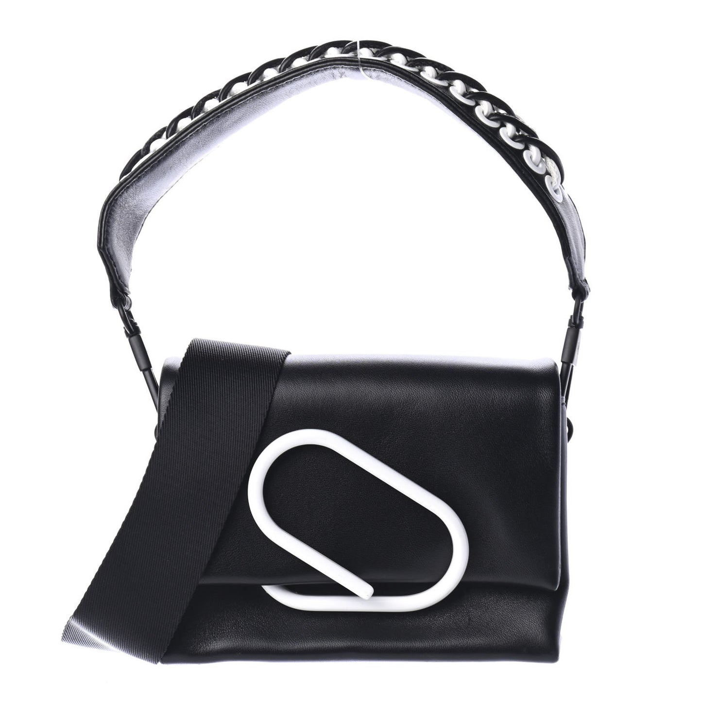Lambskin Micro Alix Sport Bag Black
