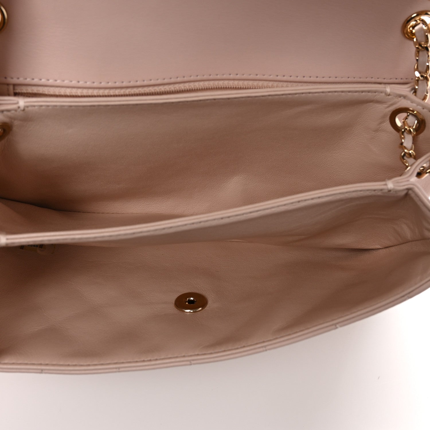 Chanel Lambskin Quilted Hanbok Flap Bag Light Pink 5 of 10