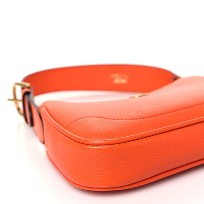 Gucci Goatskin Mini Aphrodite Shoulder Bag Orange 9 of 10