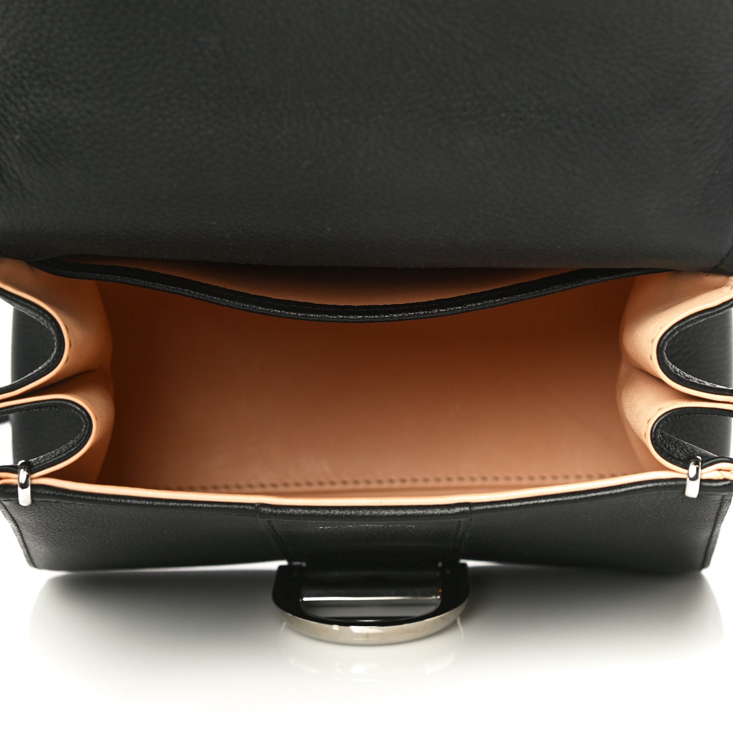Calfskin Mini Brillant Satchel Black