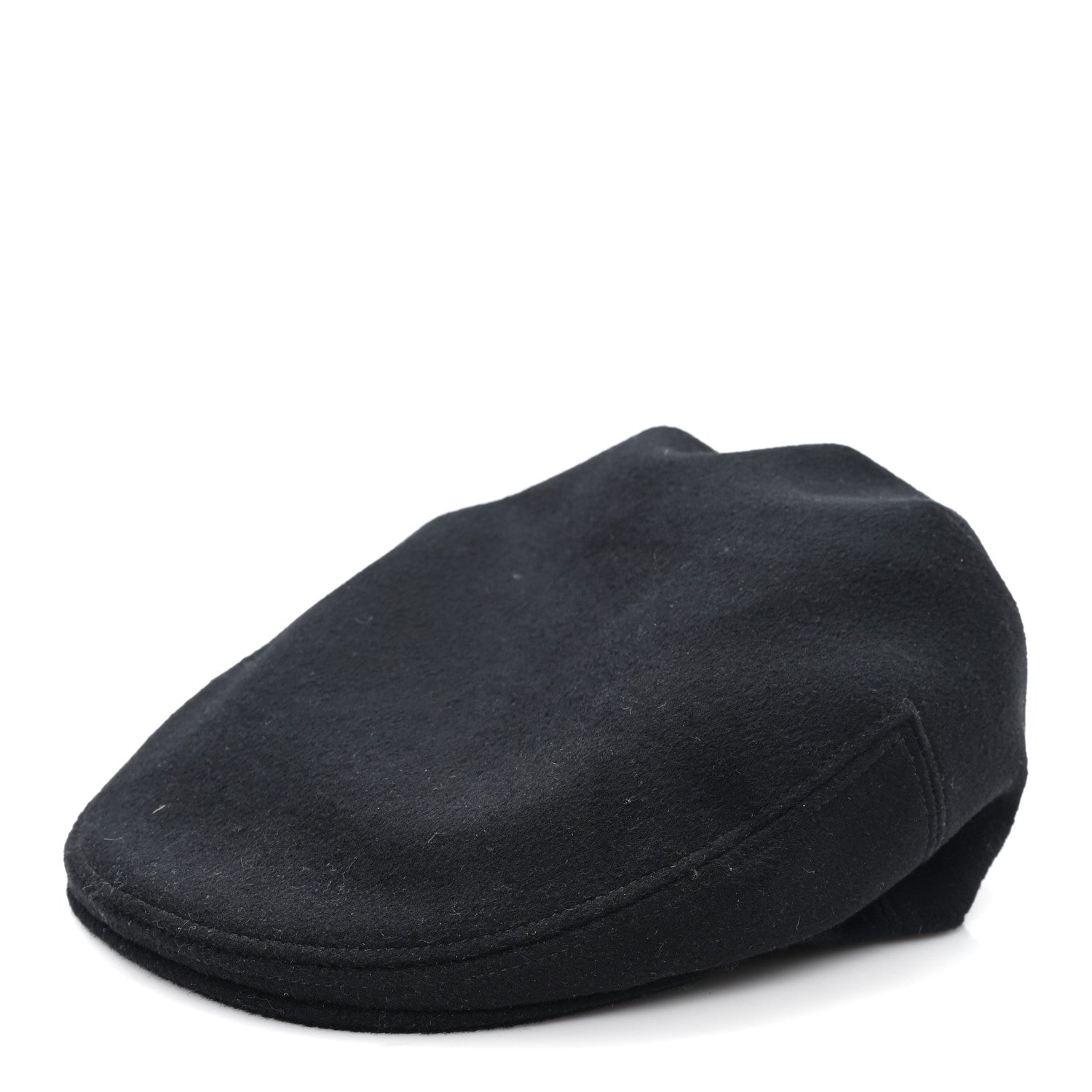 Hermes Cashmere Cap 58 Black 1 of 8