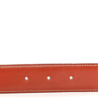 Hermes Box 30mm H Belt 85 34 Black Brique 4 of 7