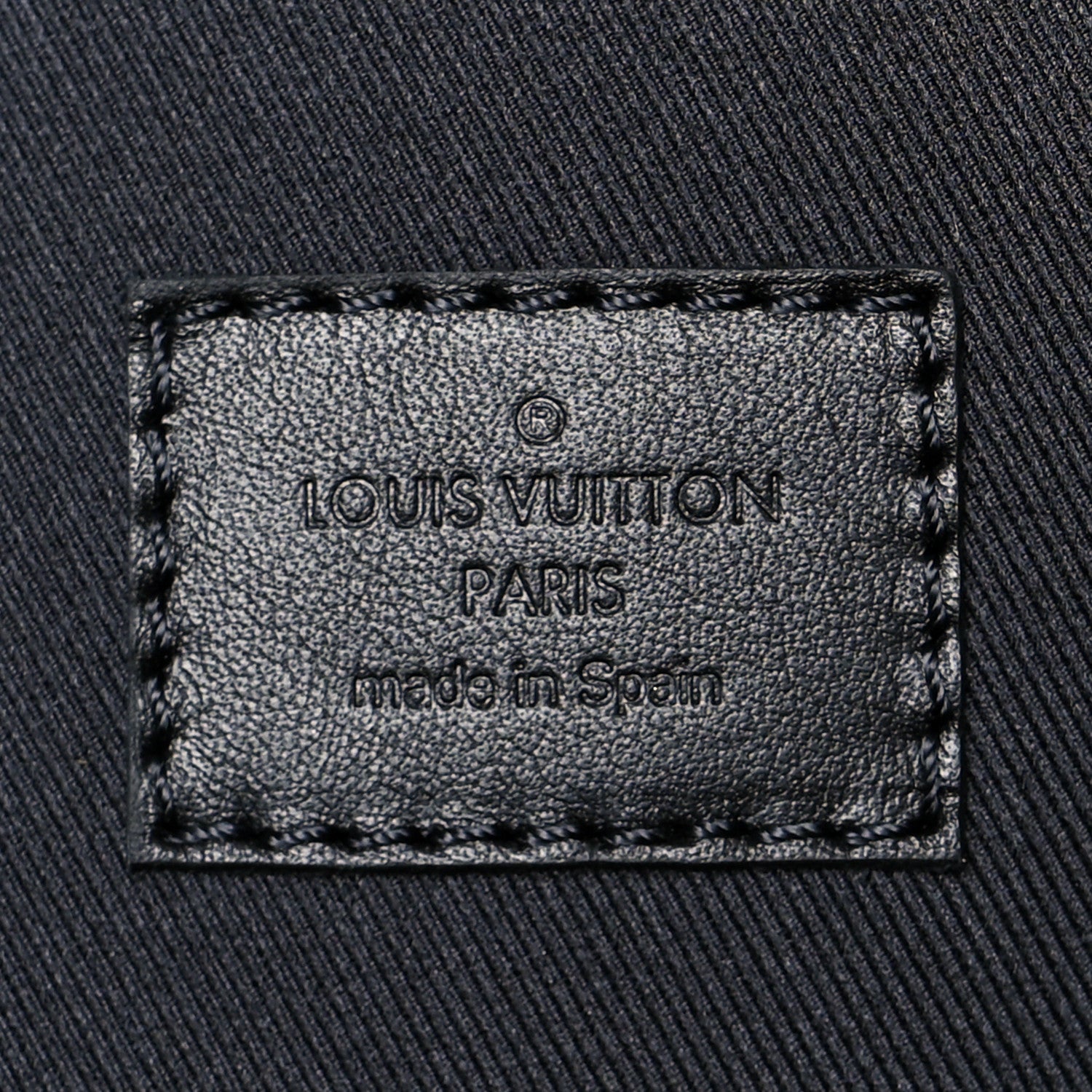 Louis Vuitton Monogram Shadow Racer Slingbag Black 6 of 9