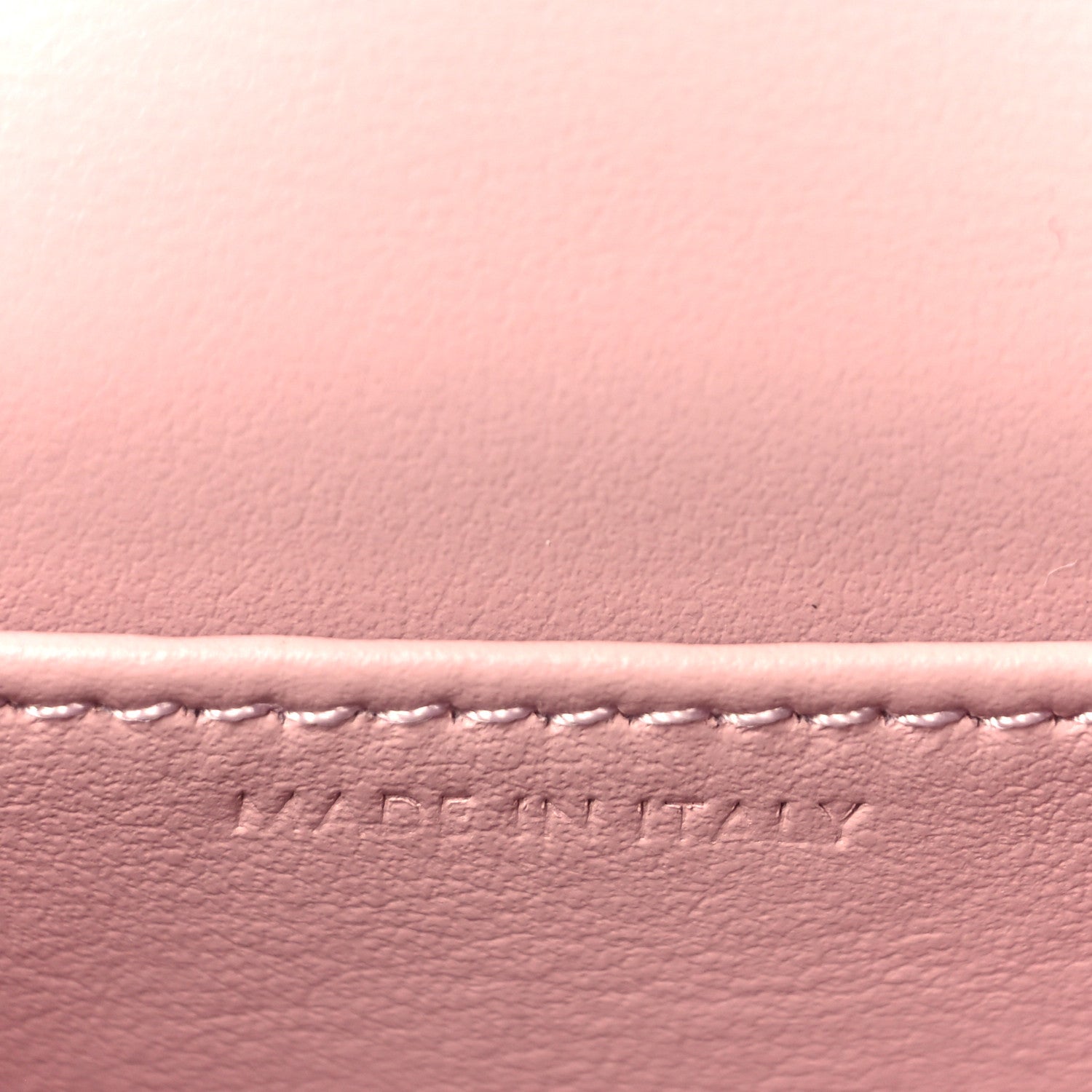 Celine Shiny Calfskin Mini Triomphe Light Pink 6 of 8
