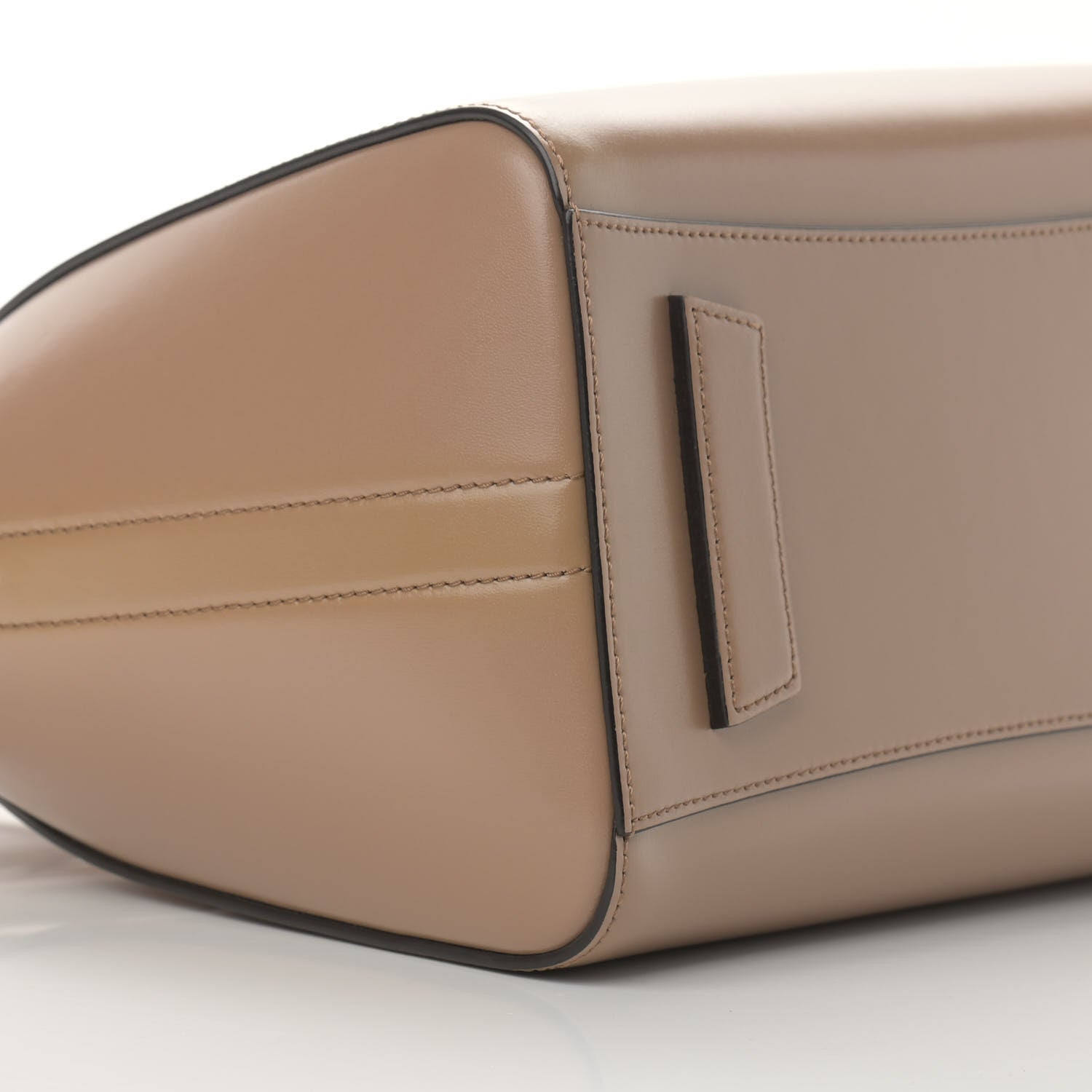 Givenchy Shiny Lord Calfskin Small Antigona Dark Beige 9 of 15
