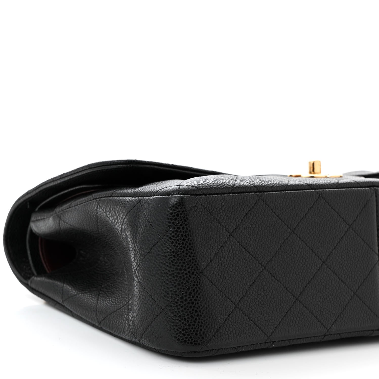 Chanel Caviar Quilted Jumbo Double Flap Black 9 of 11