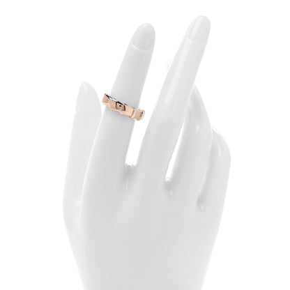 Bulgari 18K Rose Gold Serpenti 5mm Viper Band Ring 50 5.25 2 of 4