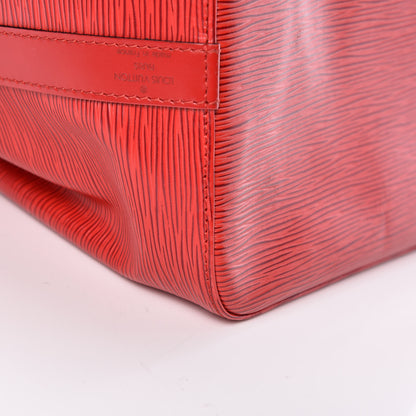 Louis Vuitton Epi Petit Noe Castillan Red 8 of 10