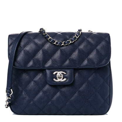 Chanel Caviar Quilted Medium Urban Companion Flap Navy 1 of 11