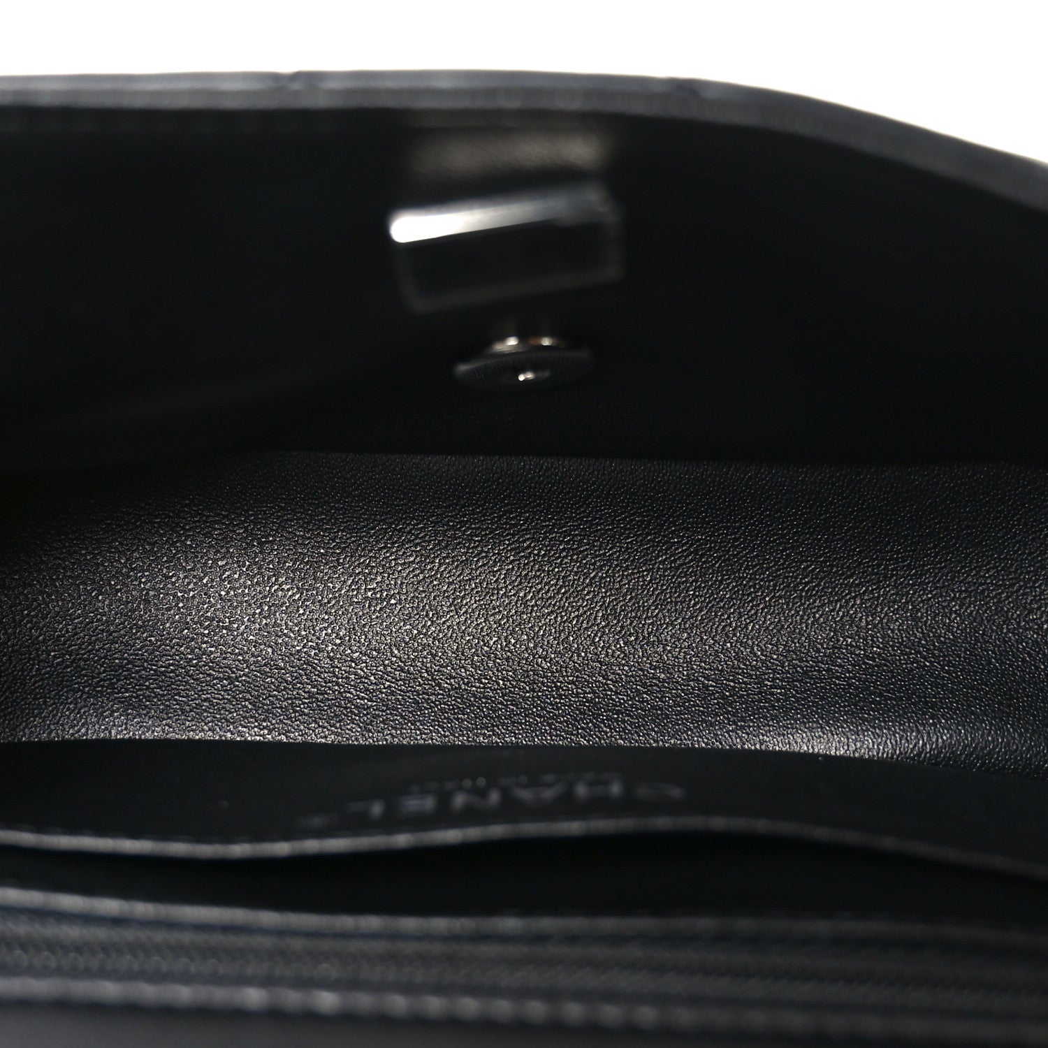 Chanel Lambskin Quilted Mini Rectangular Flap Black 5 of 11