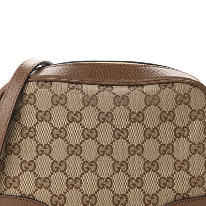 Gucci Monogram Mini Bree Messenger Bag Beige Tabacco 10 of 10