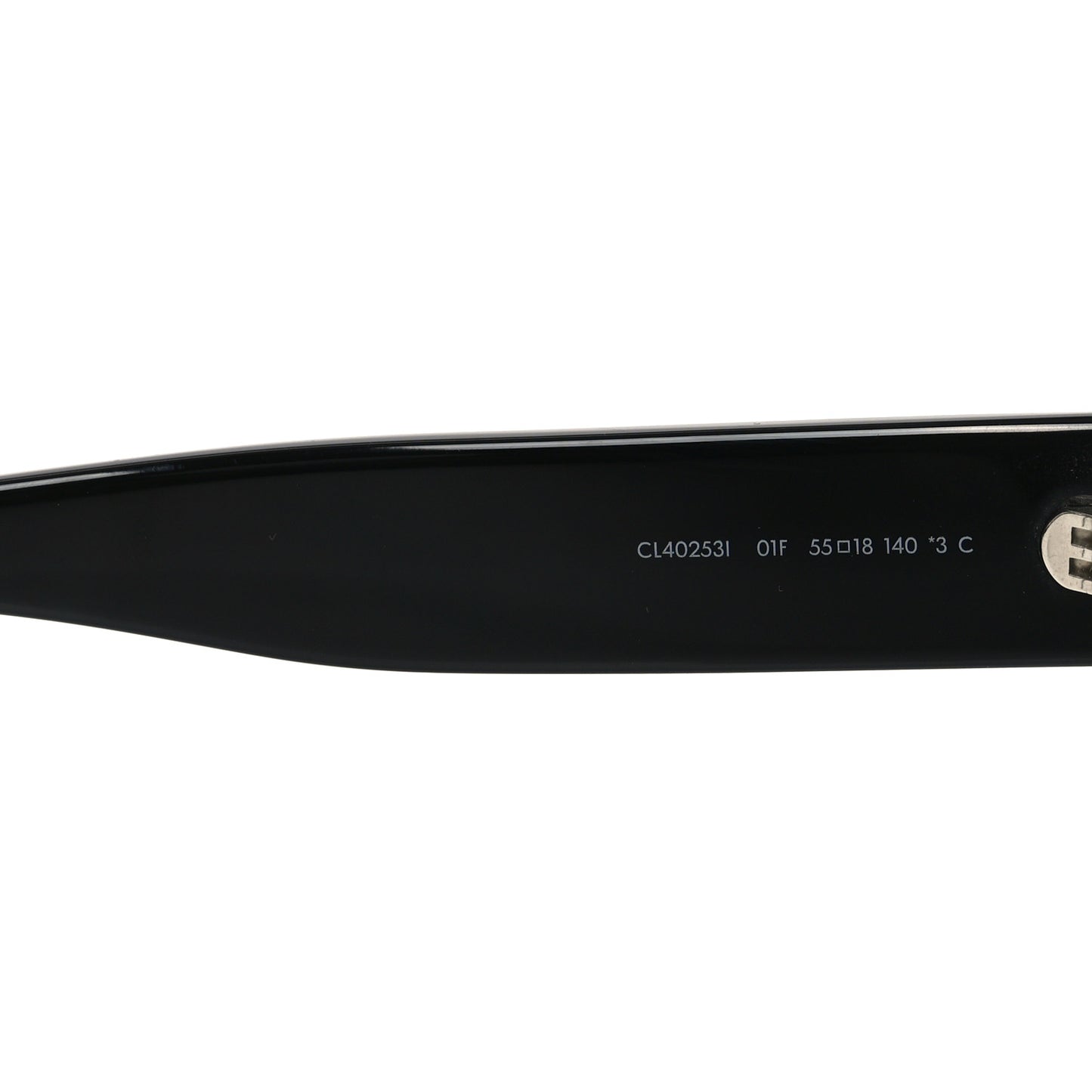 Acetate Triomphe 09 Sunglasses CL40253I Black