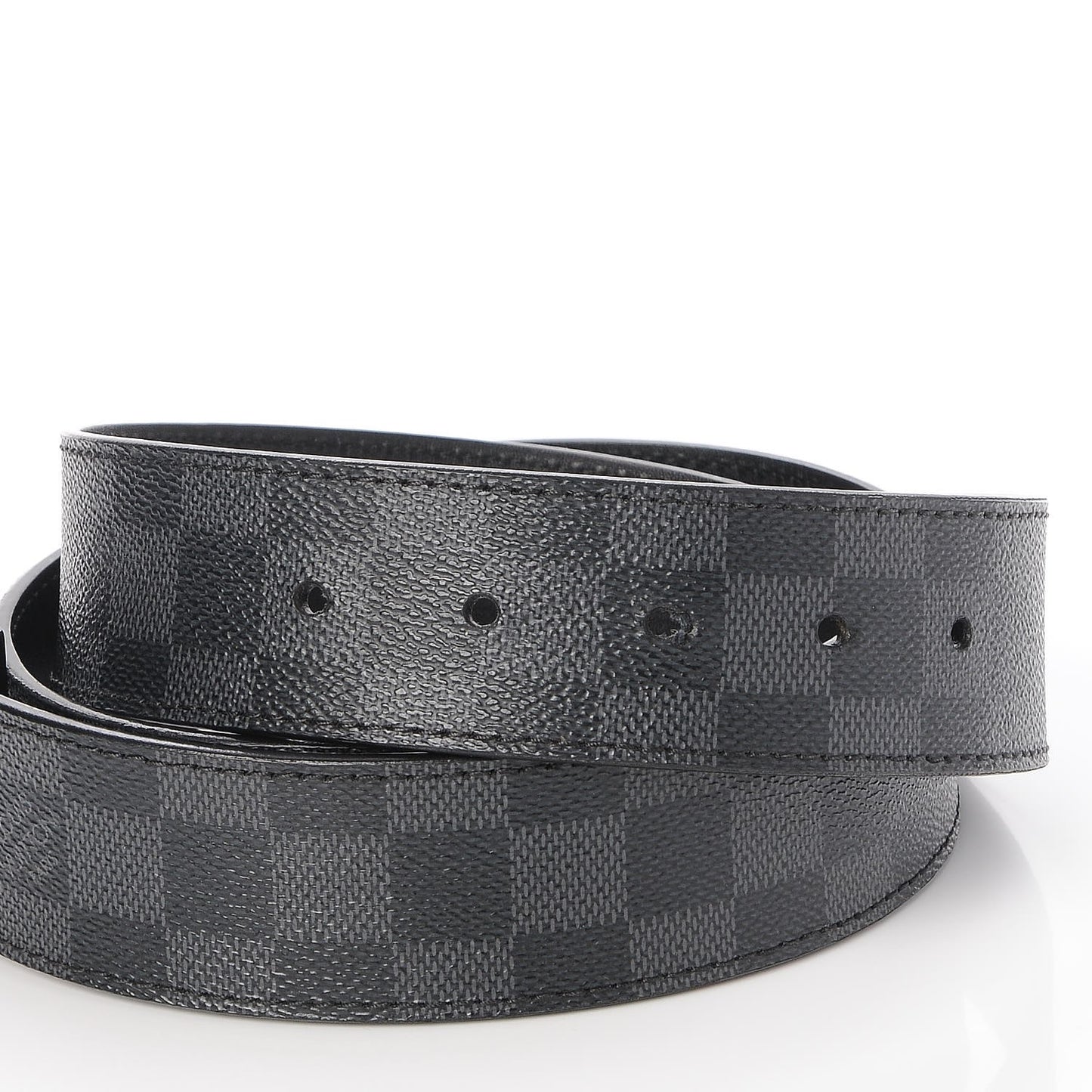 Damier Graphite LV Initiales Belt 100 40