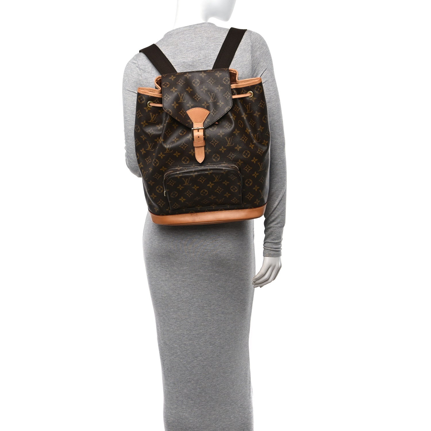 Louis Vuitton Monogram Montsouris GM Backpack 2 of 10